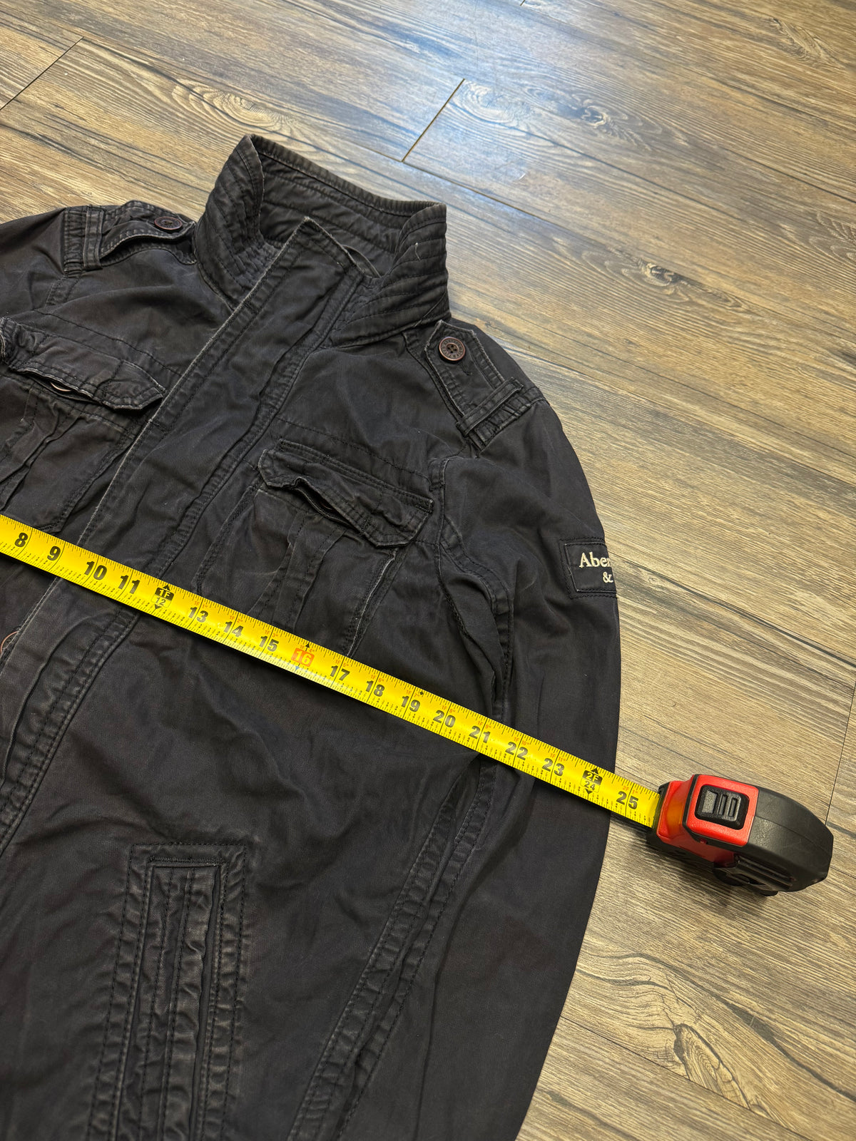 ABERCROMBIE & FITCH ADIRONDACK POCKET UTILITY JACKET (L)