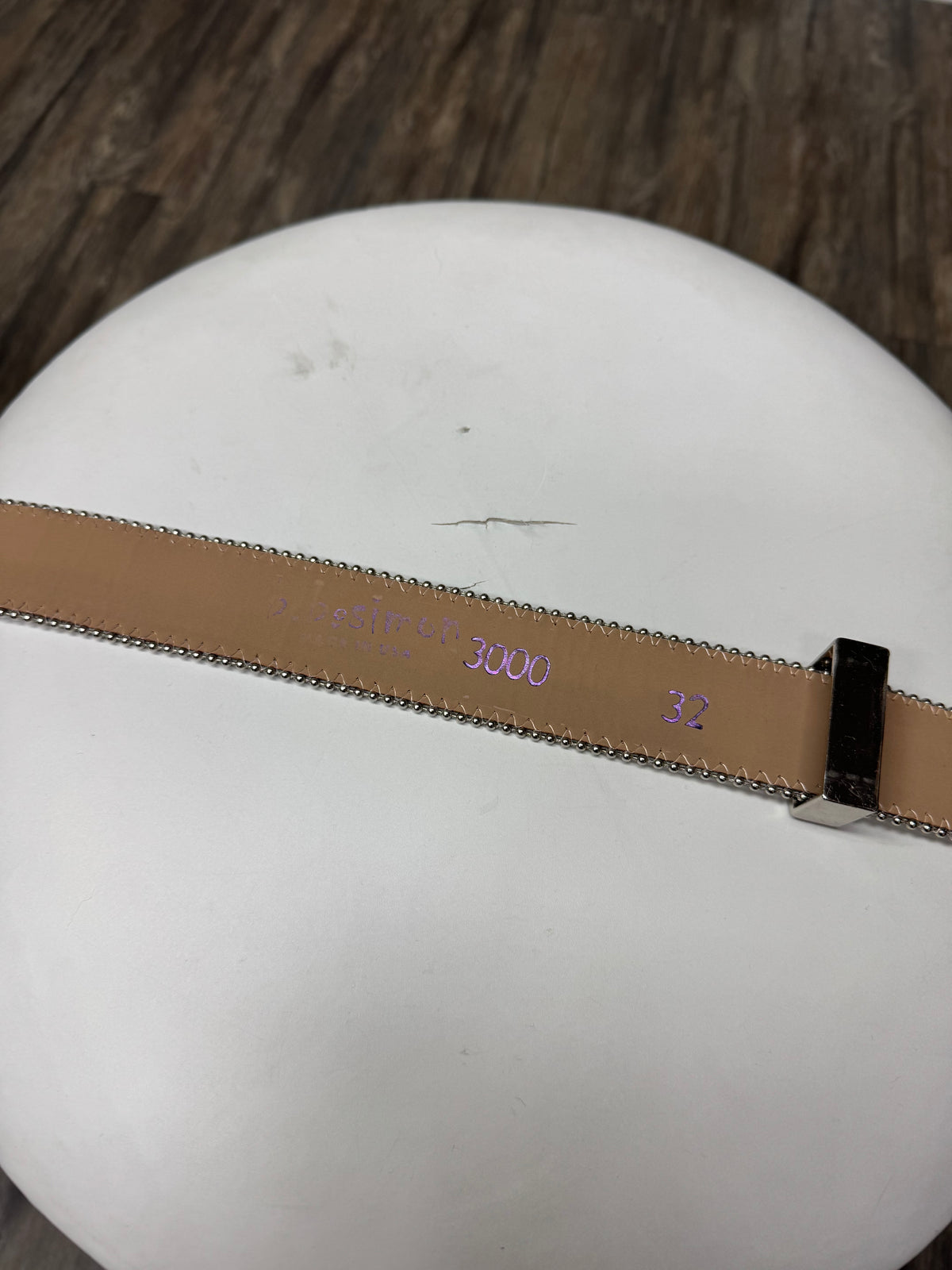 B.B SIMON CLASSIC RHINESTONE BELT (OS)