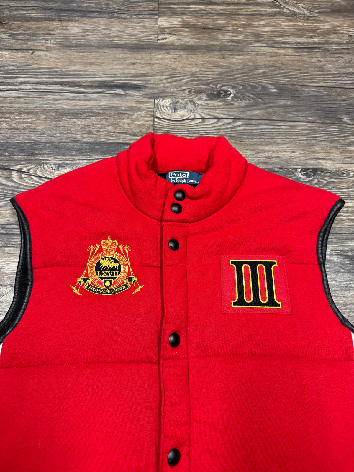 POLO RALPH LAUREN ITALIA PUFFER VEST (L)