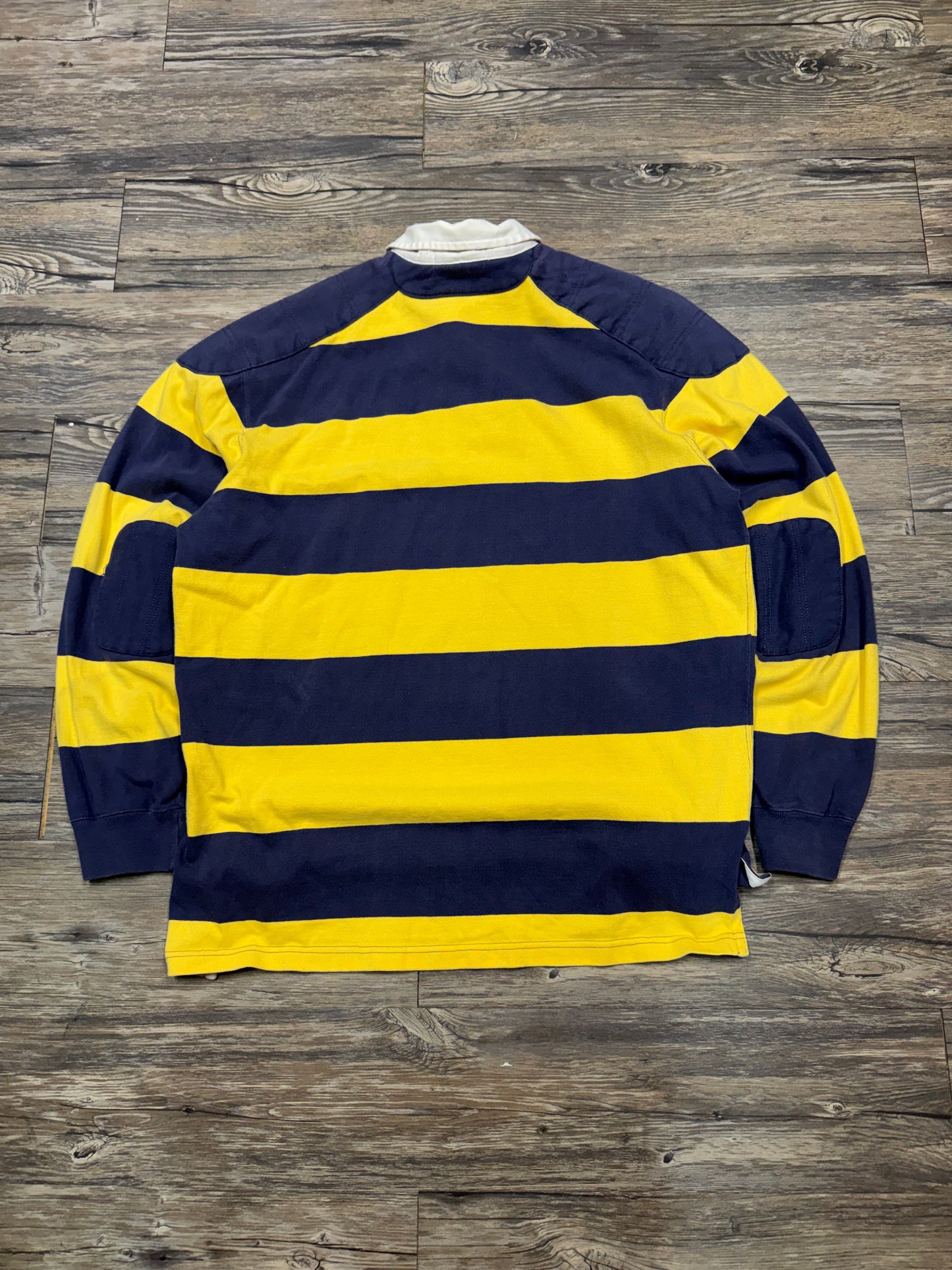 POLO RALPH LAUREN LS STRIPED POLO (L)