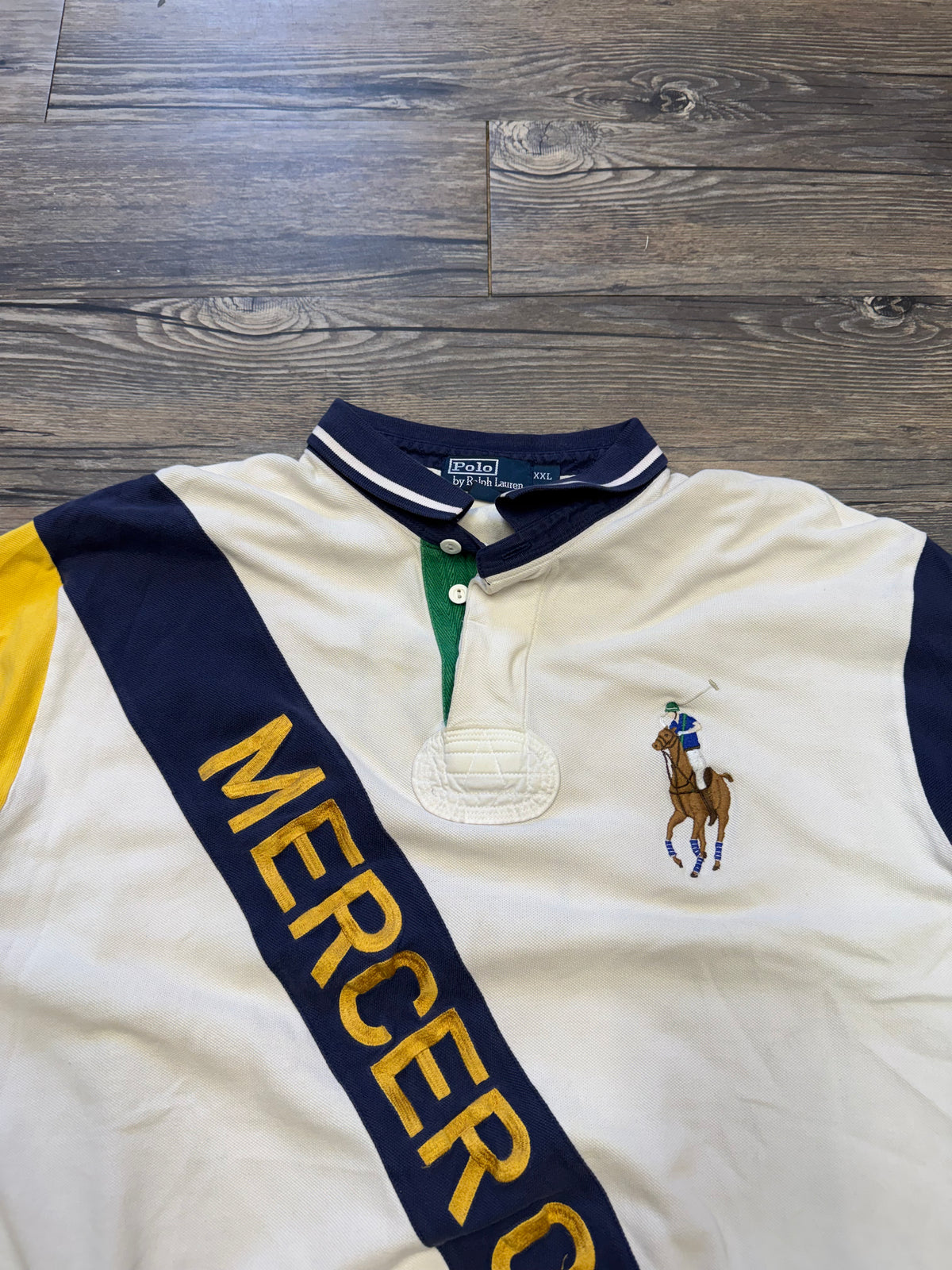 POLO RALPH LAUREN MERCER CLUB POLO (XXL)