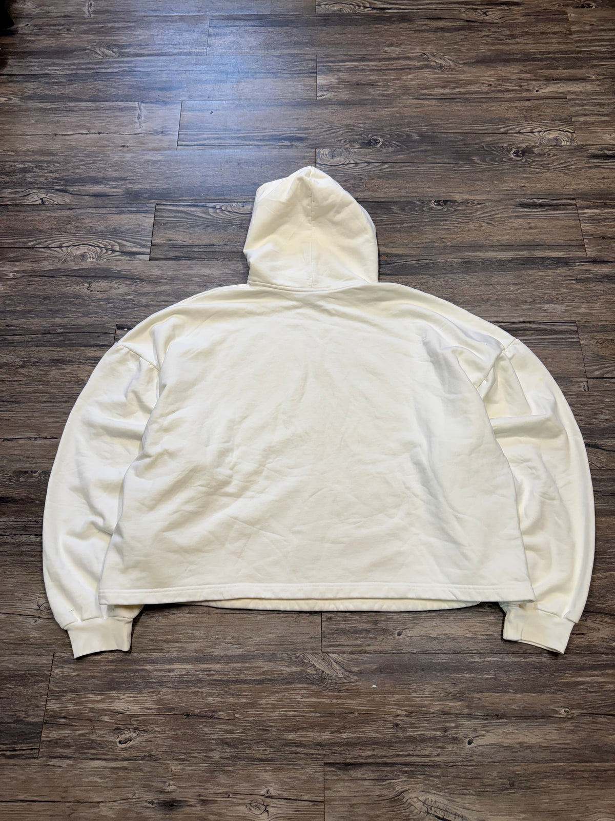 BALENCIAGA CHAMPS CREAM BOXY HOODIE (3)