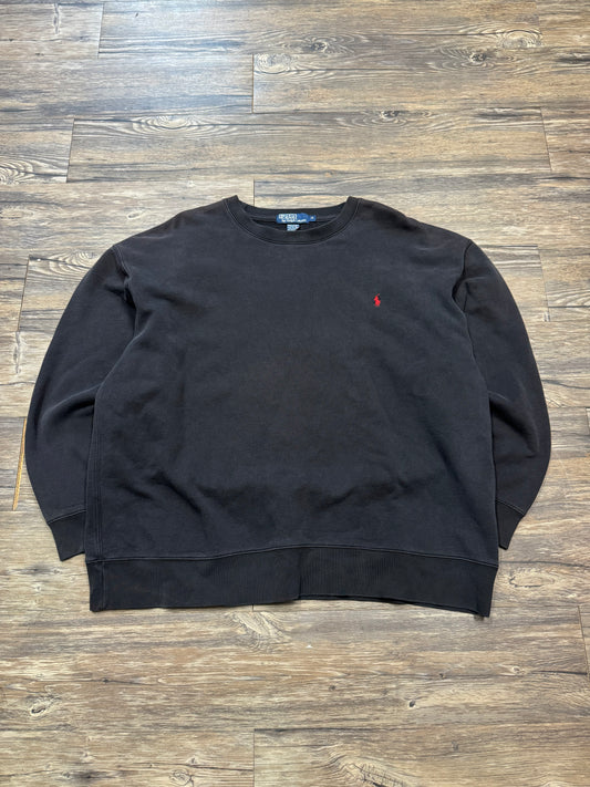 POLO RALPH LAUREN FADED BOXY VINTAGE CREWNECK (XL)