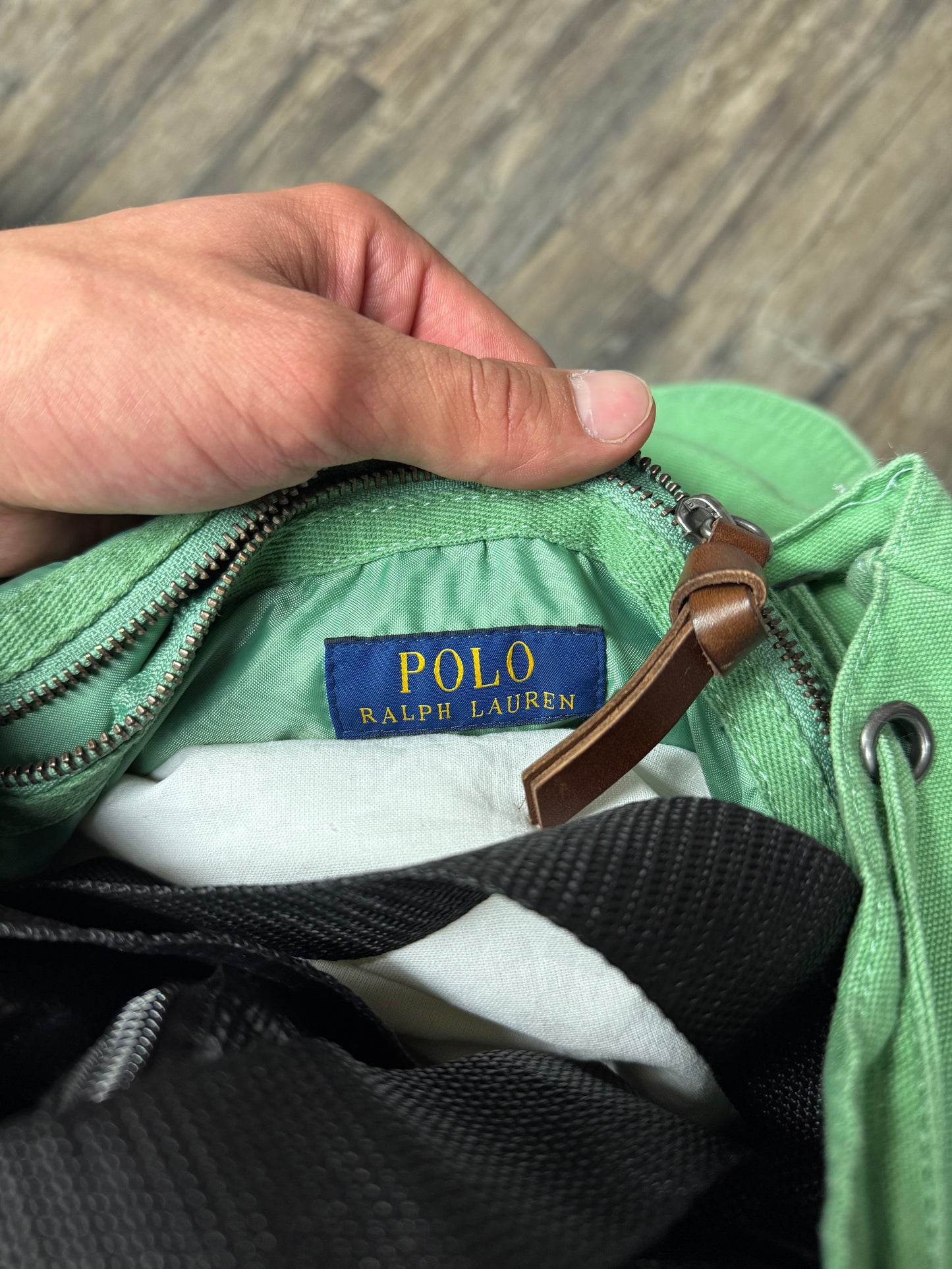 POLO RALPH LAUREN FLAP TOP CANVAS BACKPACK (OS)