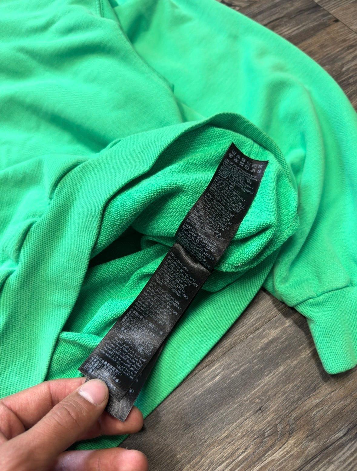 BALENCIAGA CAMPAIGN LOGO HOODIE (2)