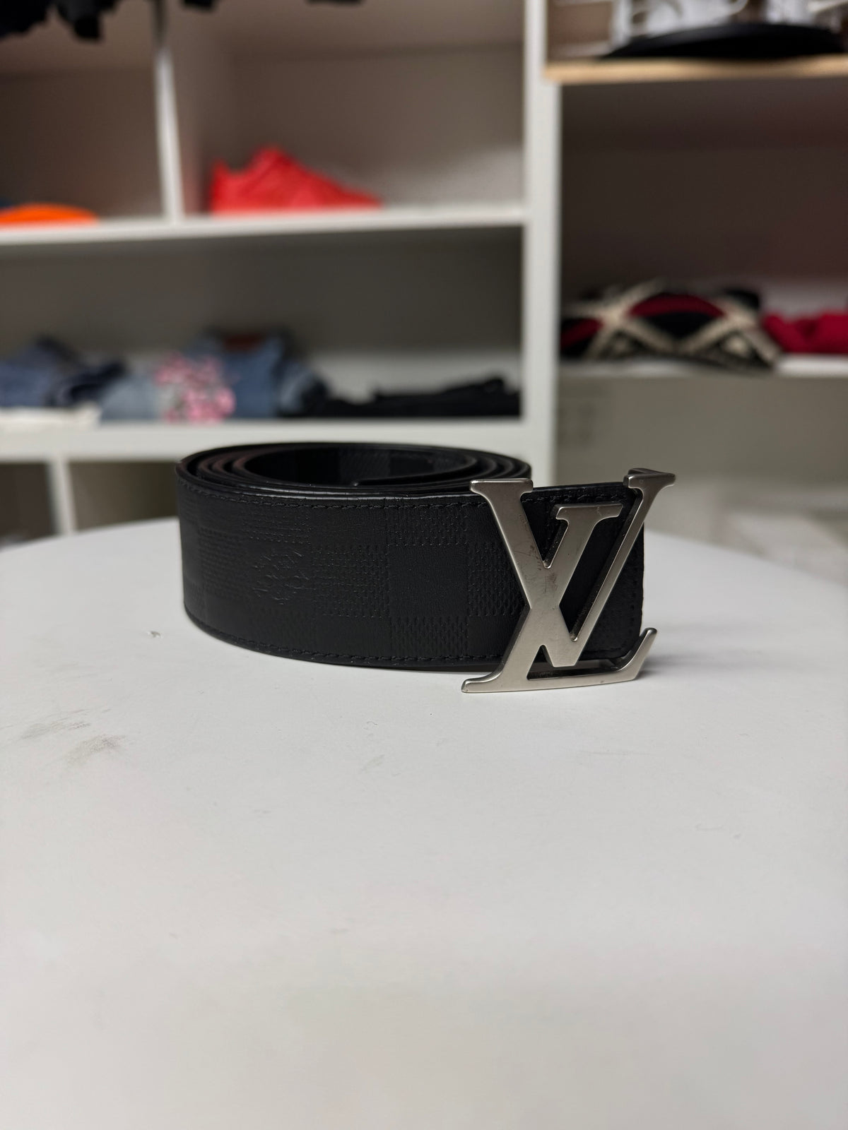 LOUIS VUITTON DAMIER REVERSABLE BELT (OS)