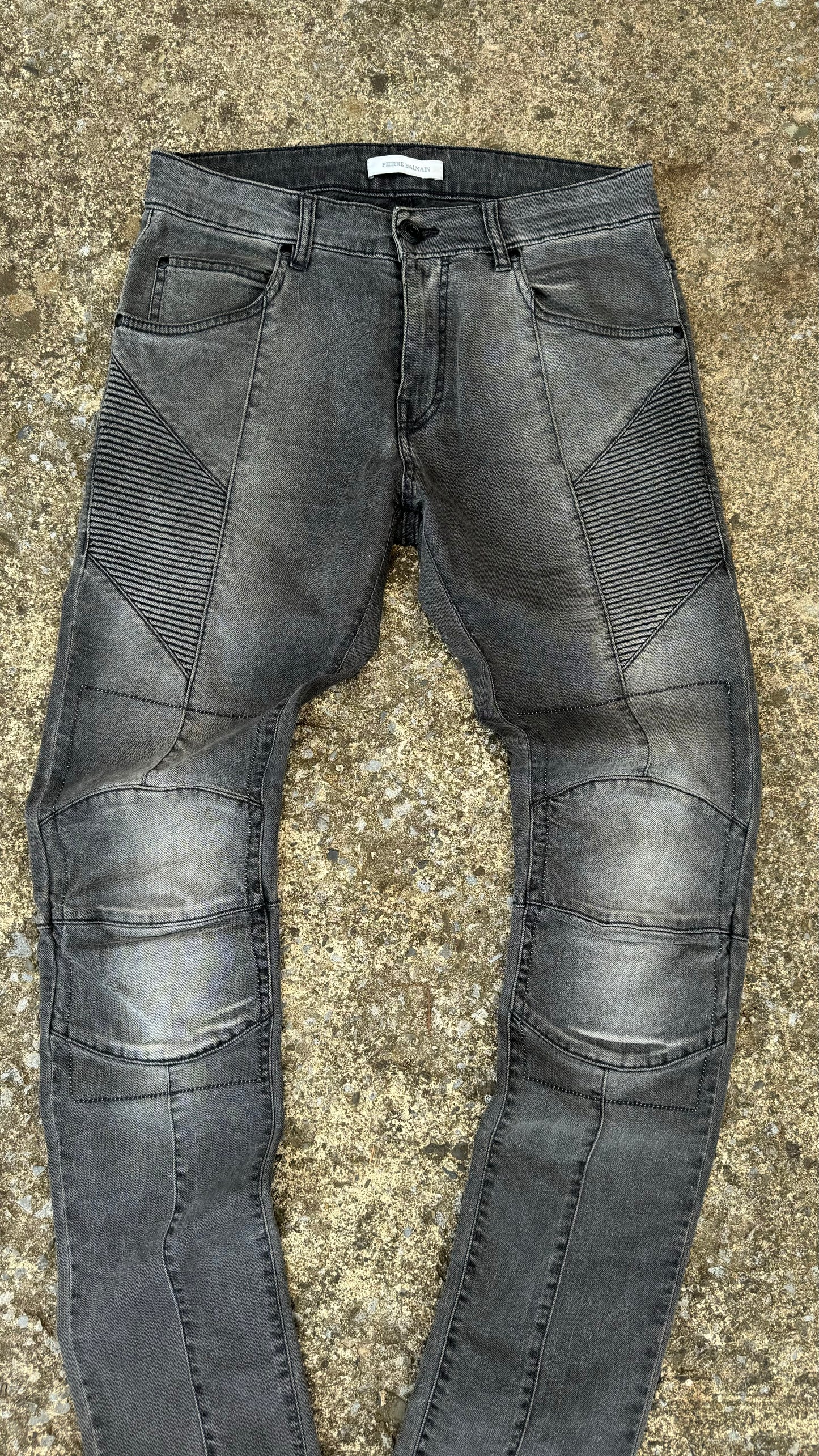 BALMAIN MOTORCYCLE JEANS (30)