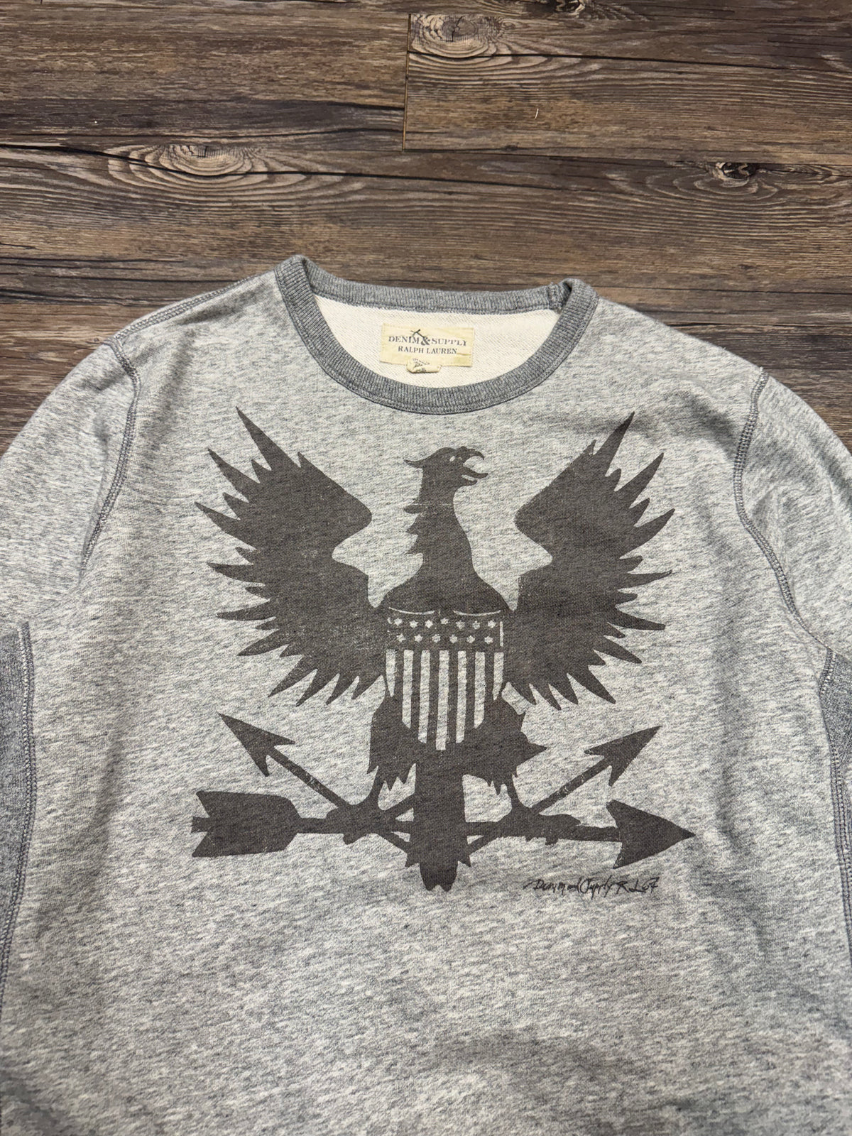 POLO RALPH LAUREN DENIM & SUPPLY EAGLE CREWNECK (L)