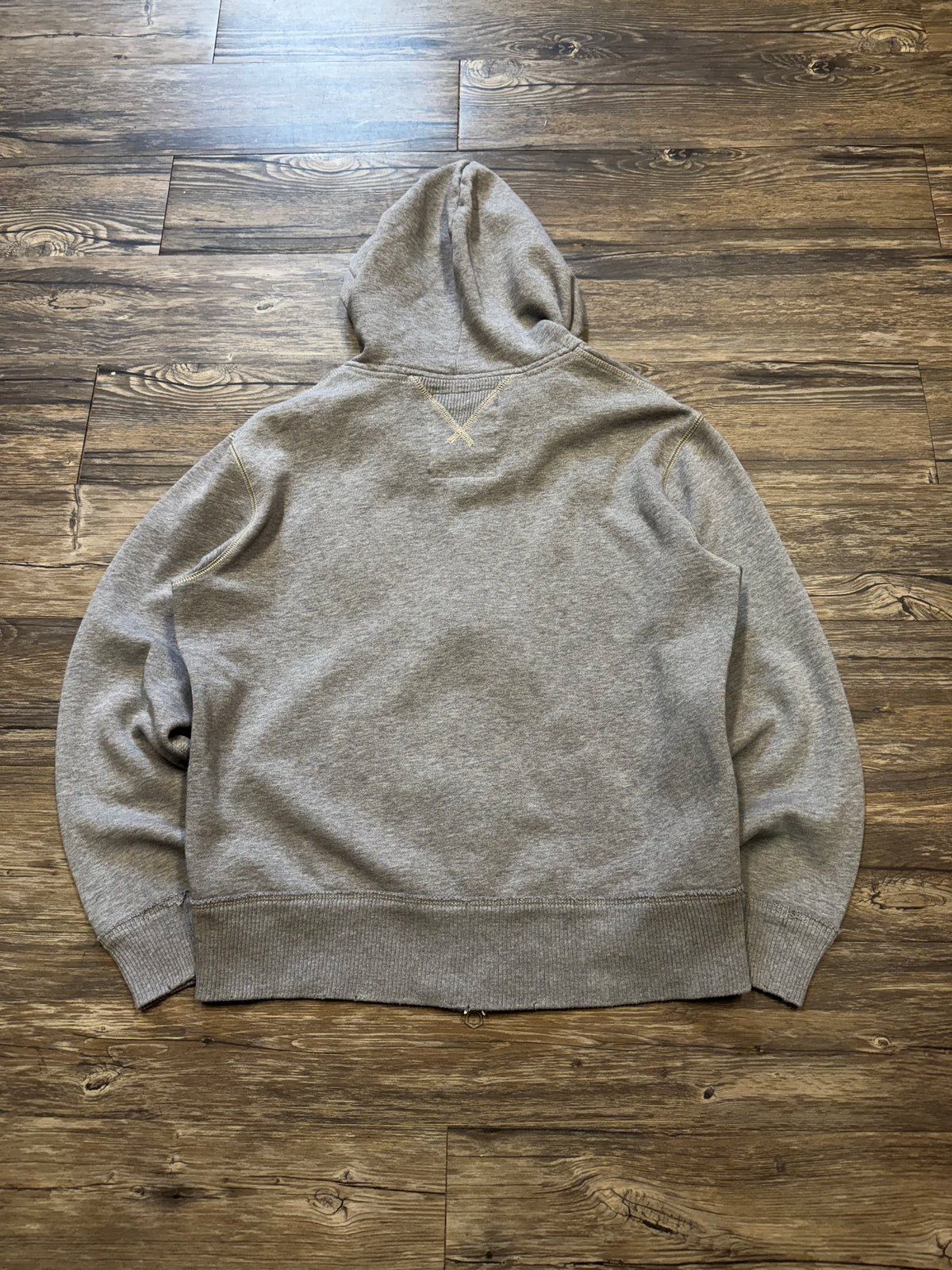 POLO RALPH LAUREN RUGBY VARSITY WING GRAPHIC HOODIE (L)