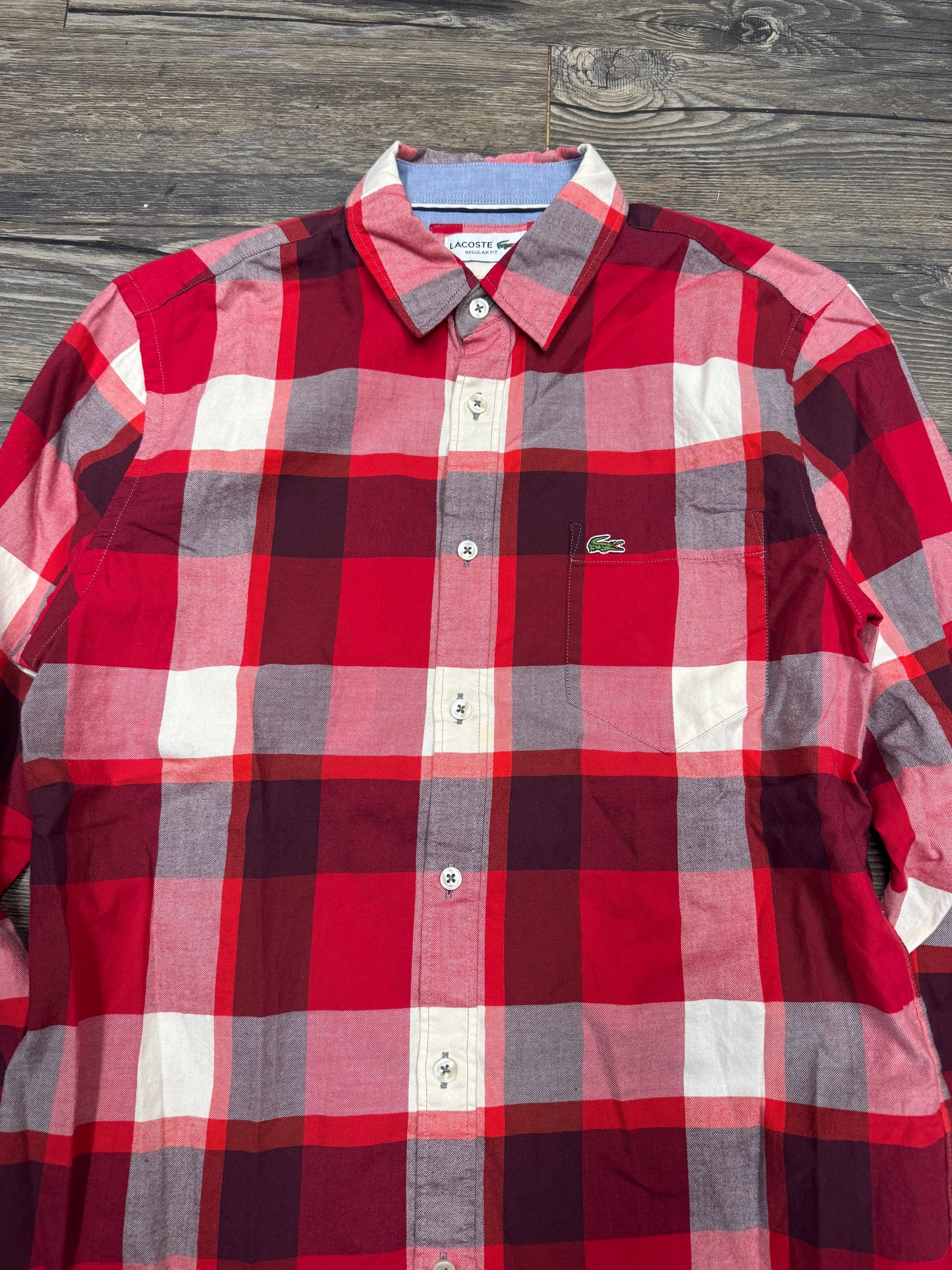 LACOSTE PLAID NEW FLANNEL (M)