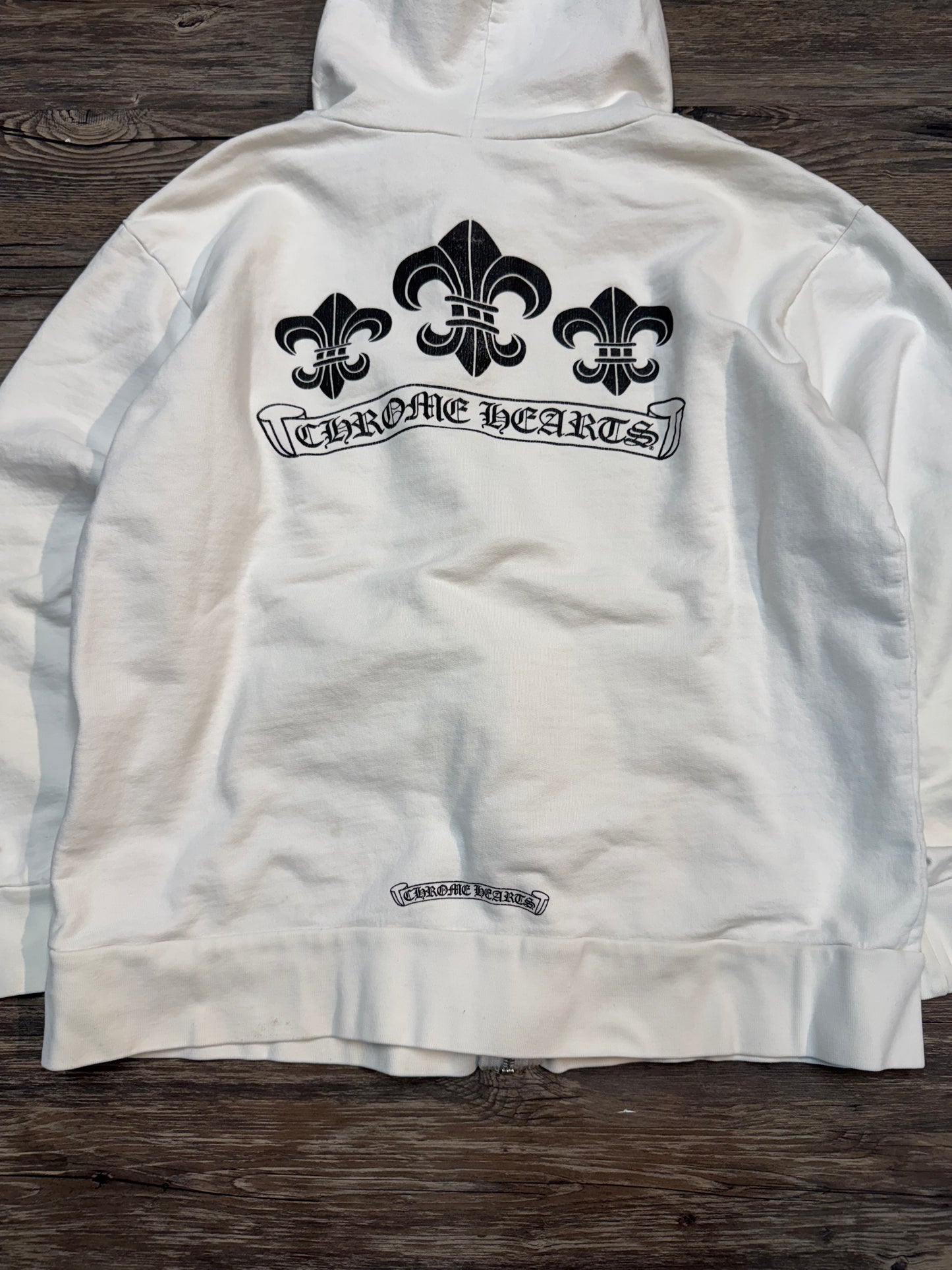 CHROME HEARTS ZIP-UP HOODIE (XL)