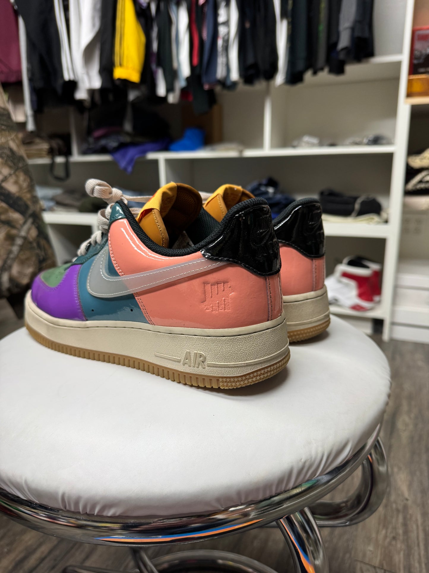NIKE UNDEFEATED AIR FORCE 1S (10.5)