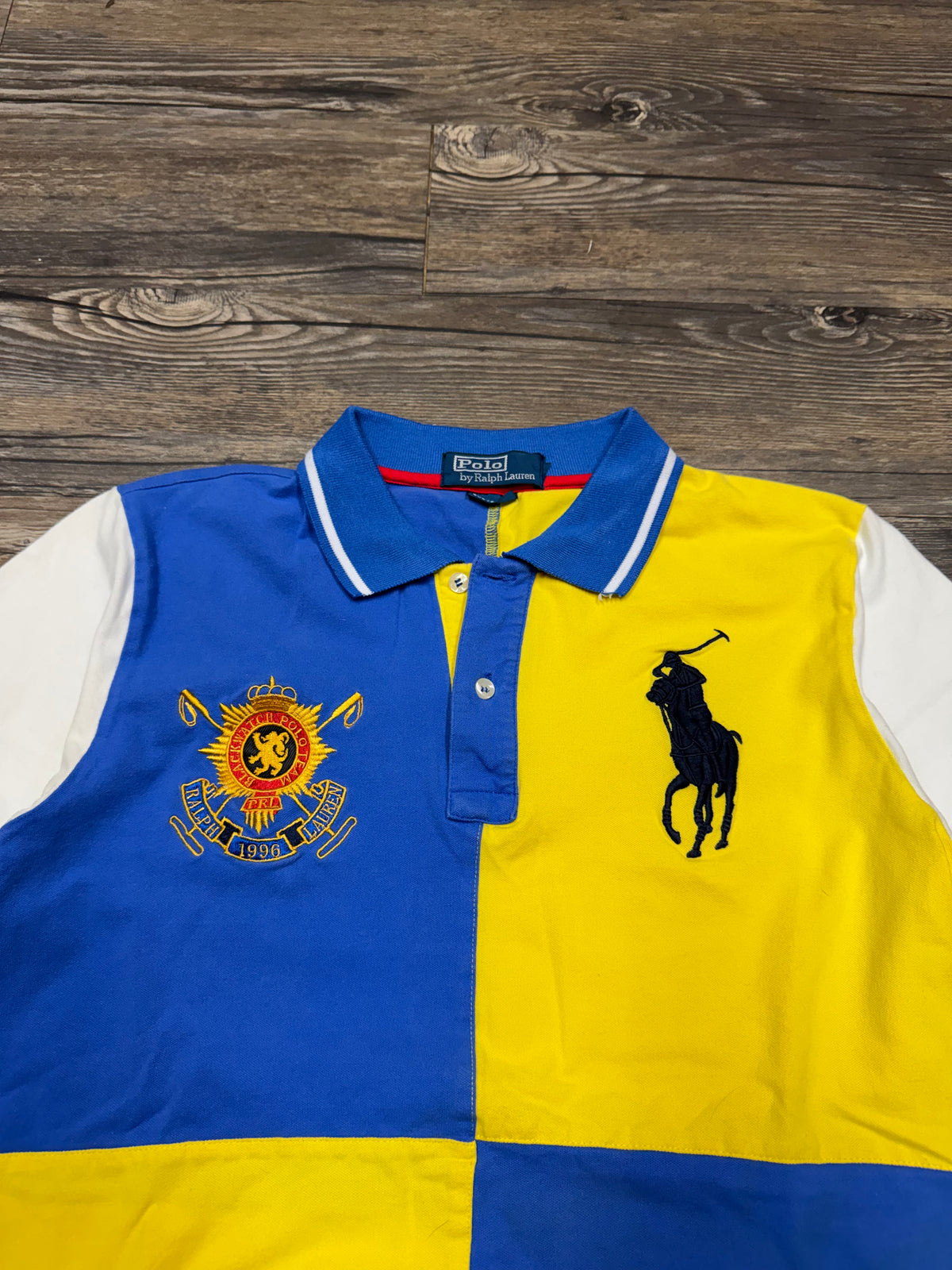 POLO RALPH LAUREN MULTI-COLORED BIG PONY POLO (M)