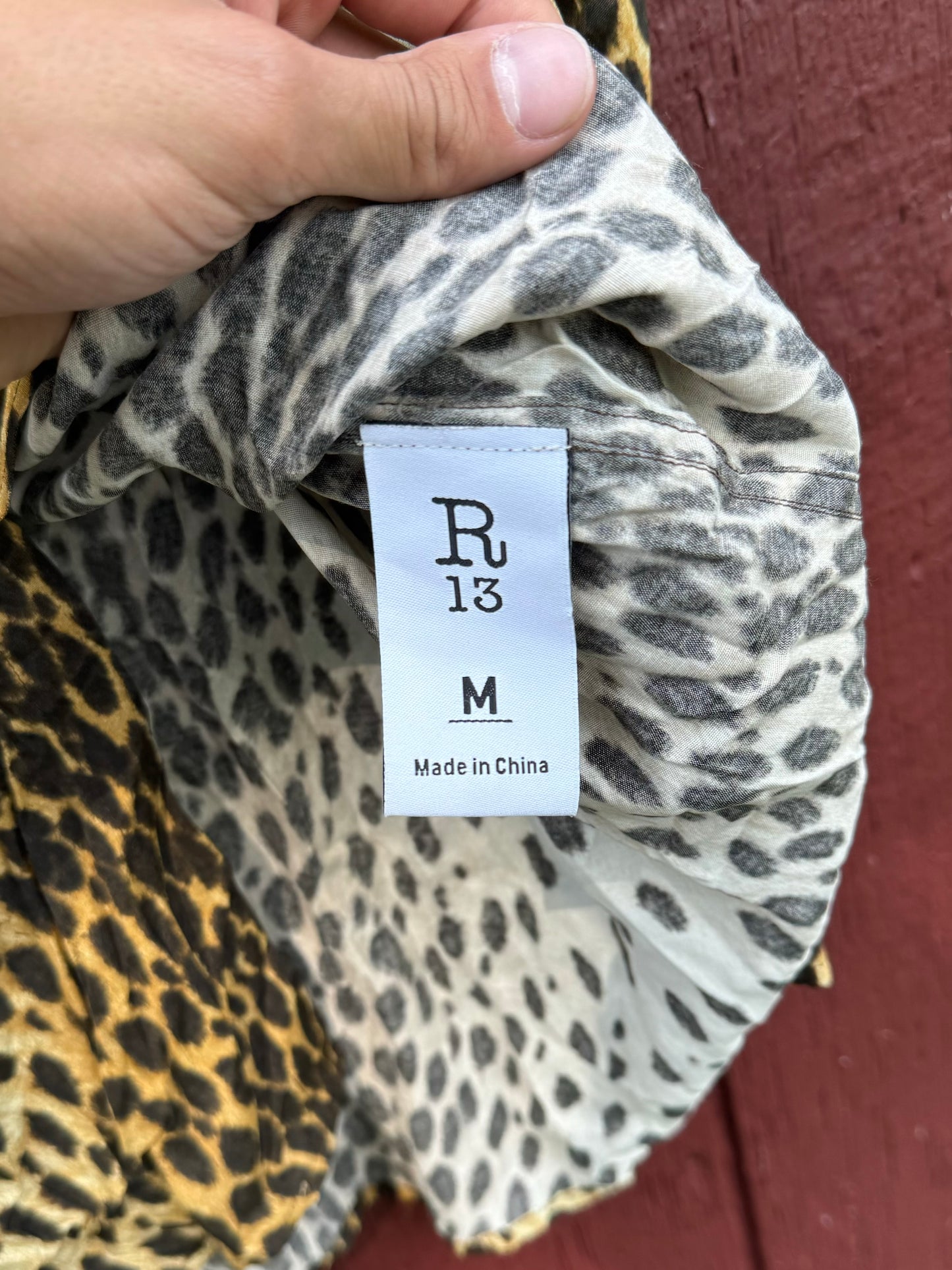 R13 CHEETAH PRINT WESTERN STYLE (M)