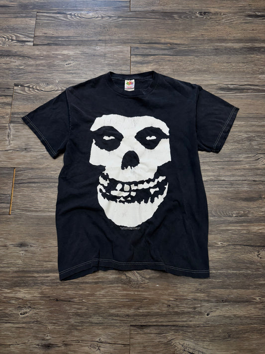 MISFITS 2004 FADED BOXY TEE (M)
