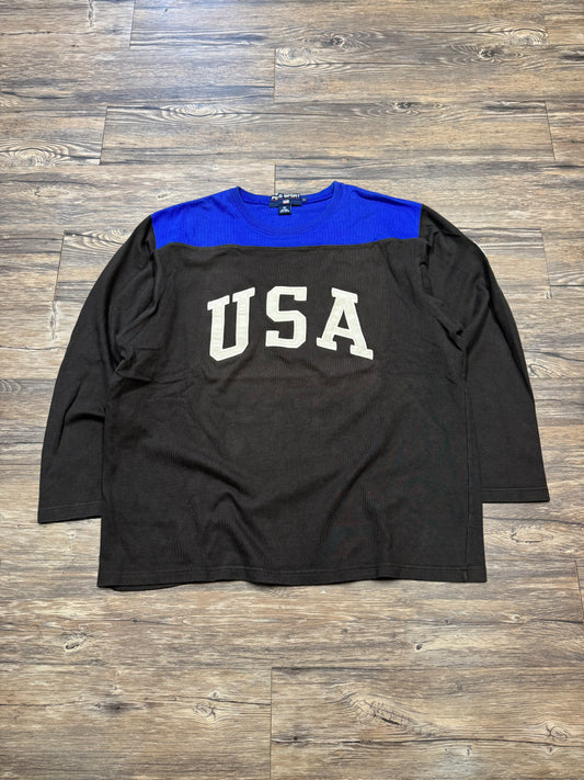 RALPH LAUREN POLO SPORT USA HOCKEY JERSEY (L)