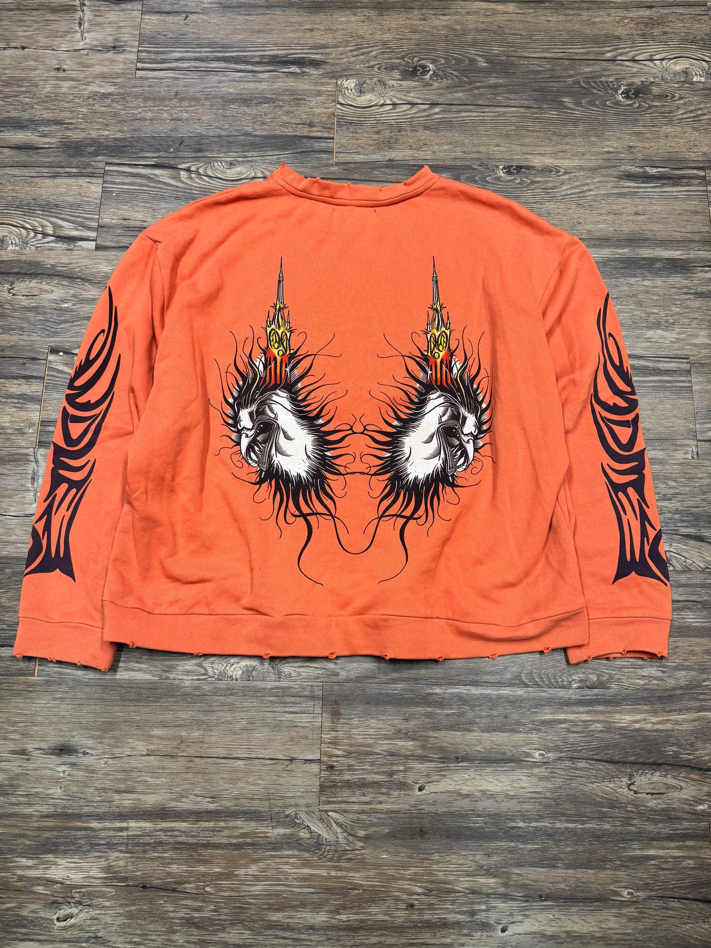 WHO DECIDES WAR TRIBAL CREWNECK (M)