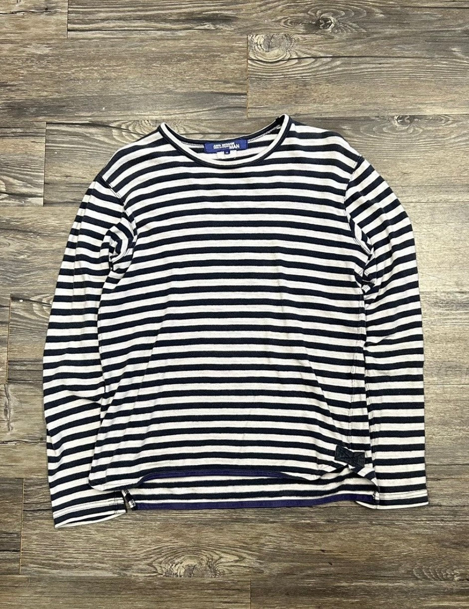 JUNYA WATANABE X COMME DES GARÇONS MAN STRIPPED LONG SLEEVE (MEDIUM)