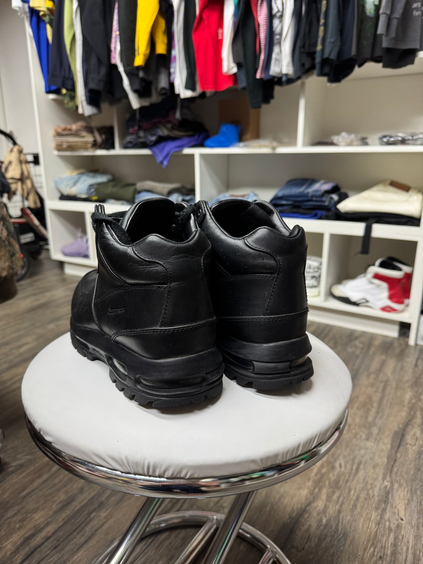 NIKE ACG BLACK GOADOME HIKING BOOTS (11)