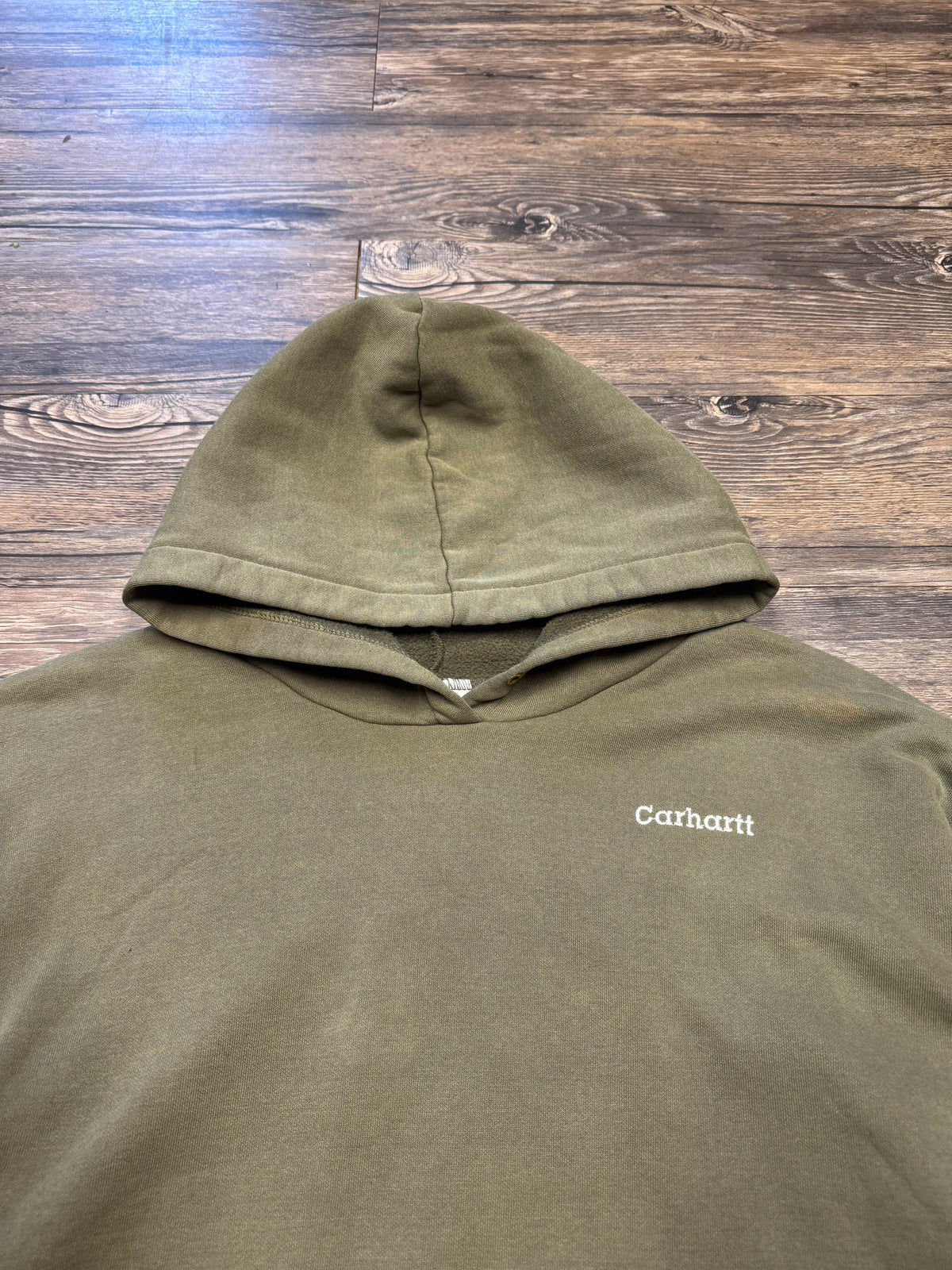CARHARTT 90’s DISTRESSED WORK HOODIE (XL)