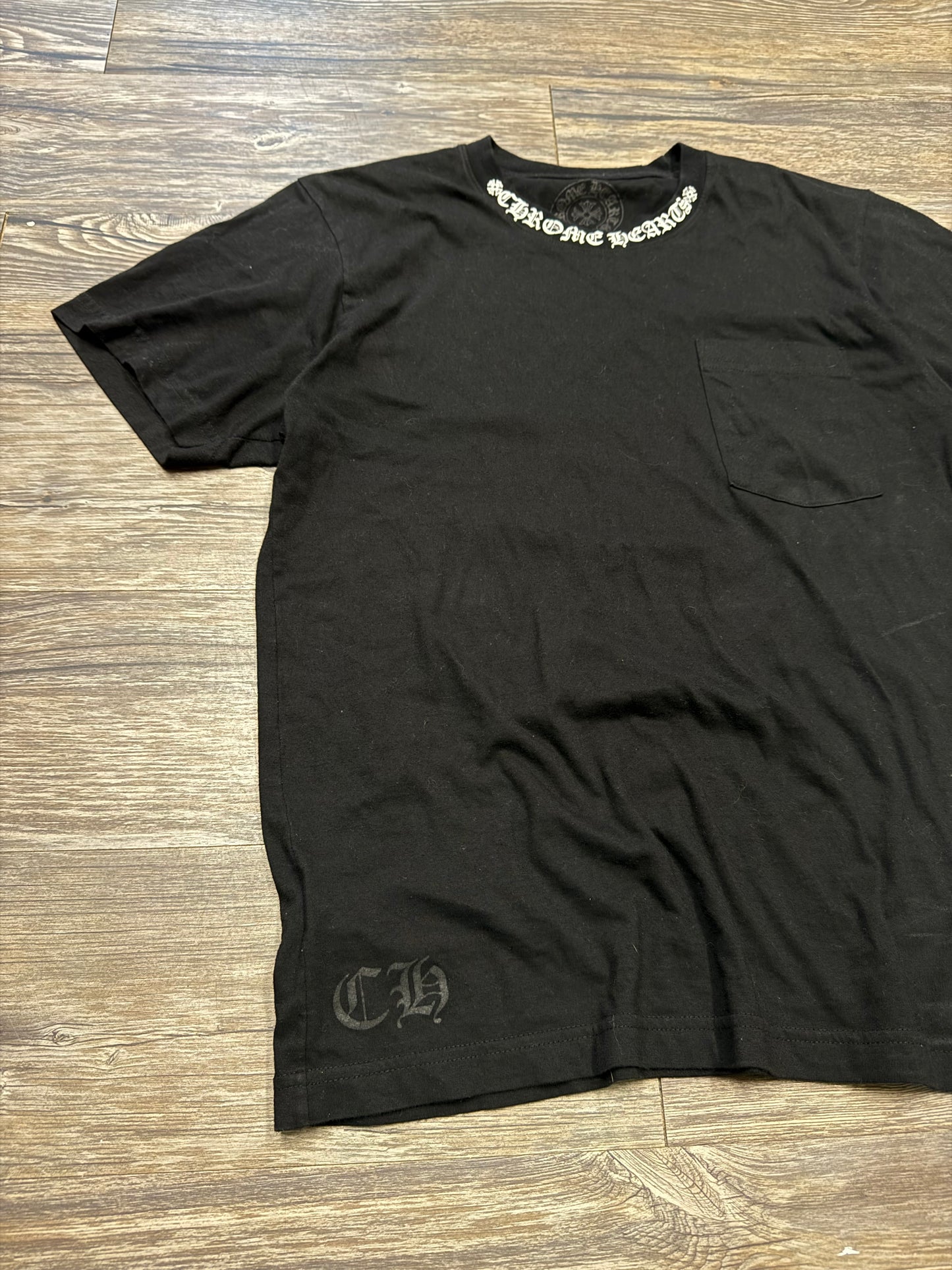 CHROME HEARTS CLASSIC BLACK TEE (M)