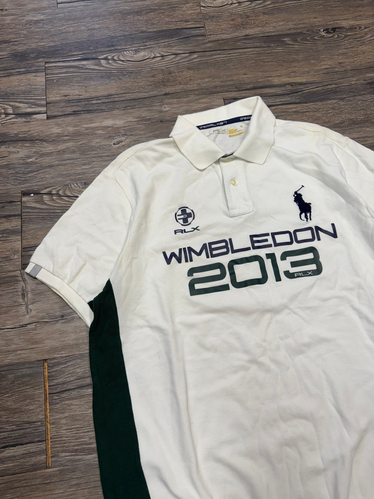 POLO RALPH LAUREN RLX WIMBLEDON 2013 BIG PONY POLO (L)