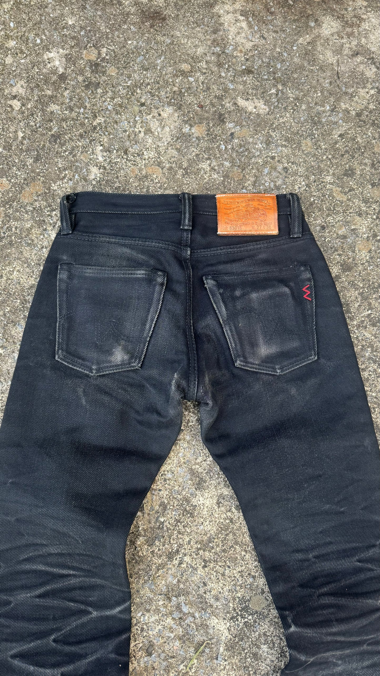 IRON HEART X SELF EDGE 19OZ DENIM (27)