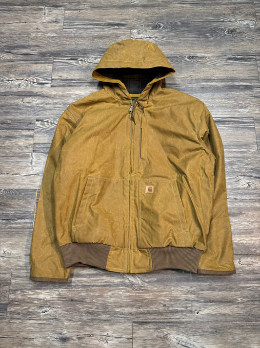 CARHARTT WAXED WORKWEAR JACKET (XL)