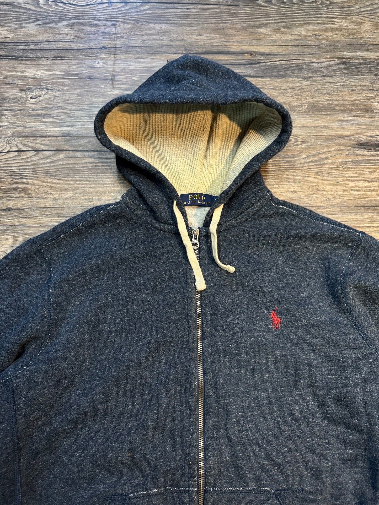 POLO RALPH LAUREN ZIP-UP HOODIE (M)