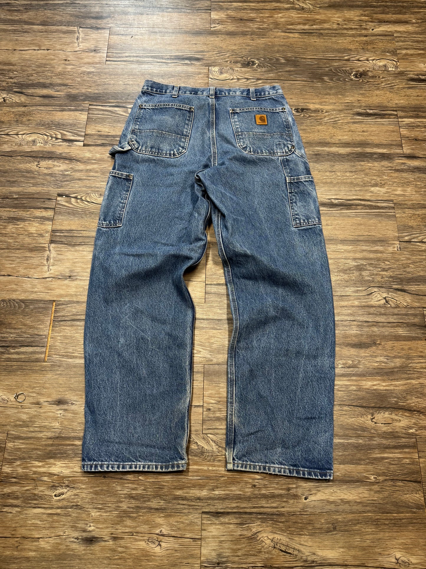 CARHARTT VINTAGE DOUBLE KNEE JEANS (34x32)