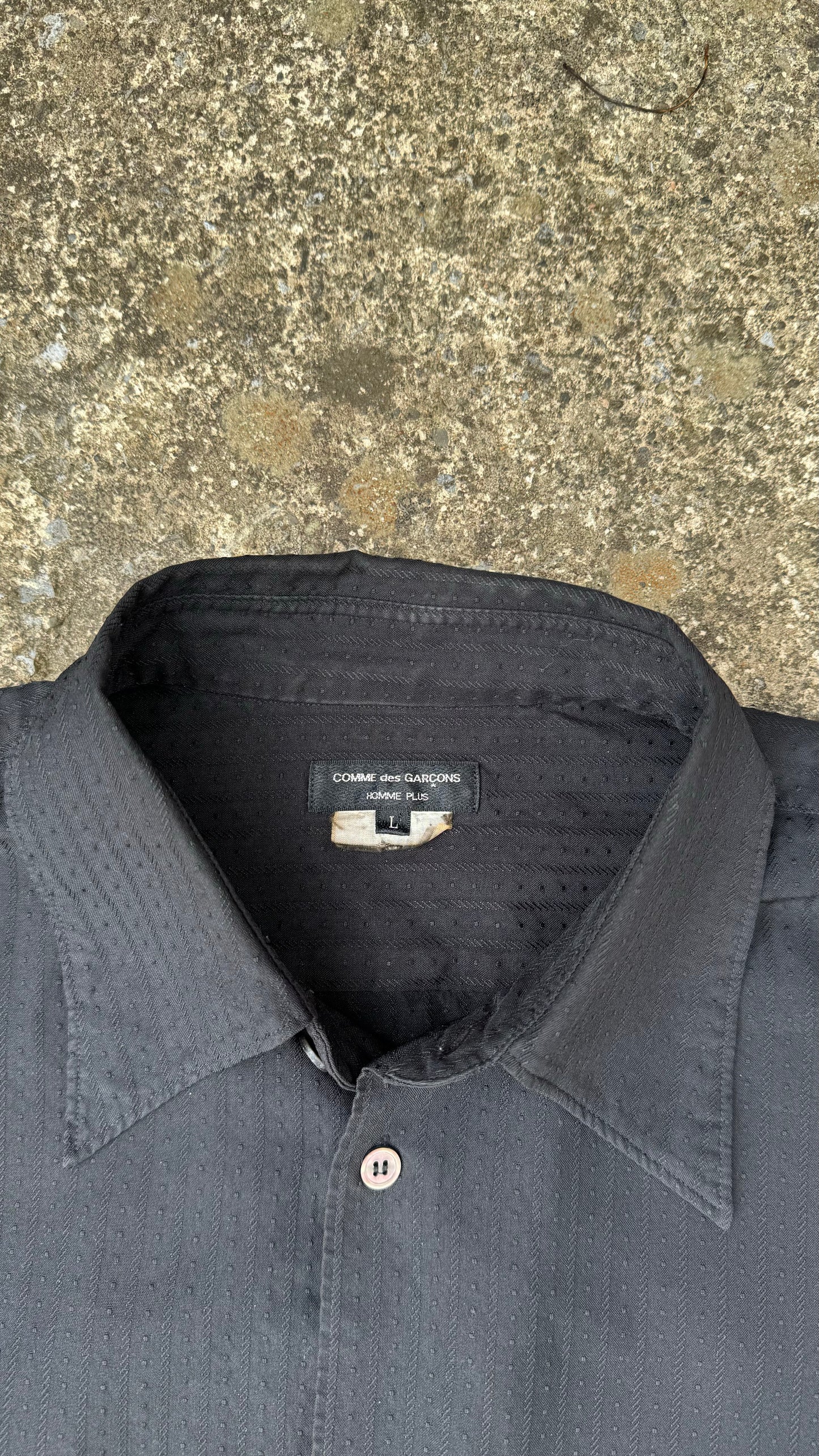 COMMES DES GARCON HOMME PLUS BUTTON-UP (L)