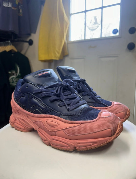 ADIDAS X RAF SIMONS LOW TOP SNEAKERS (M 9)