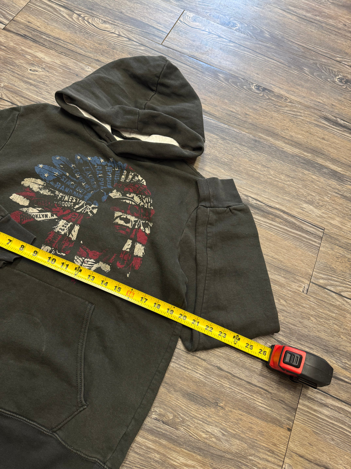 POLO RALPH LAUREN DENIM & SUPPLY NATIVE AMERICAN HOODIE (S)