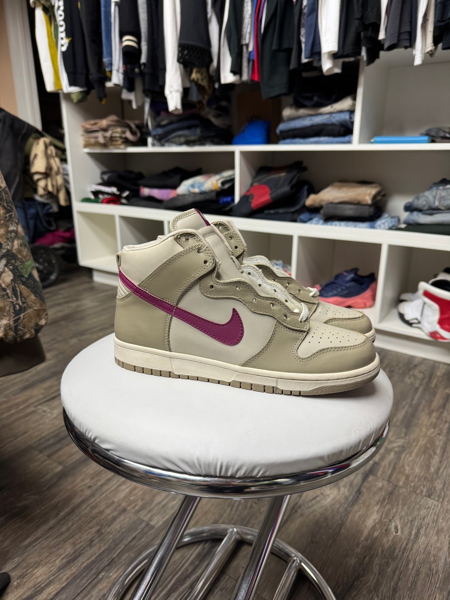 2003 RASPBERRY CREAM DUNK HI’s (9.5M)