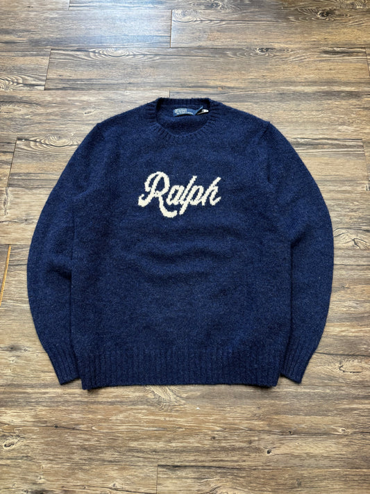 POLO RALPH LAUREN ALPACA BLEND ‘RALPH’ SWEATER (M)
