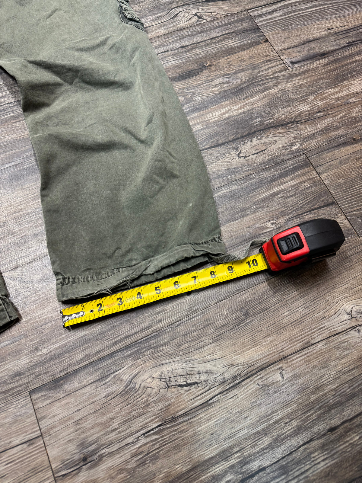 WANG CHENG RAVE STYLE CARGO PANTS (36)