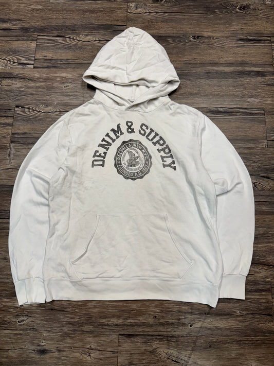 RALPH LAUREN DENIM & SUPPLY HOODIE (L)