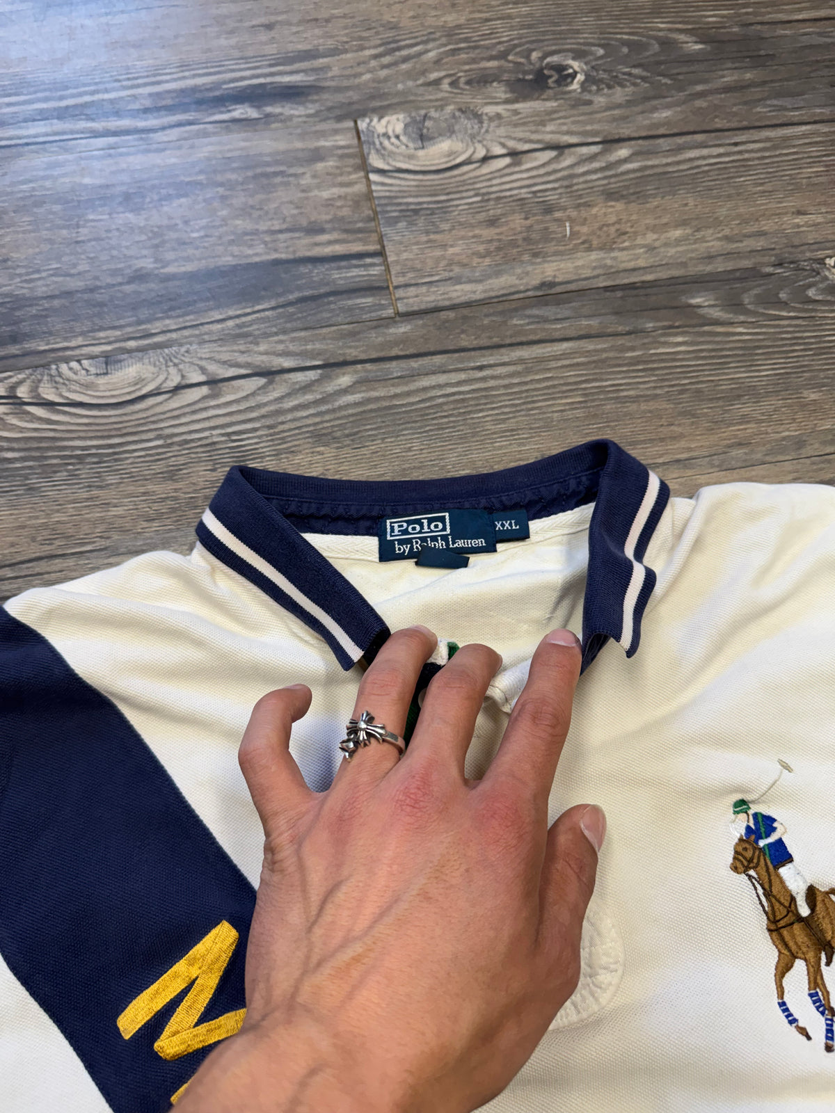 POLO RALPH LAUREN MERCER CLUB POLO (XXL)