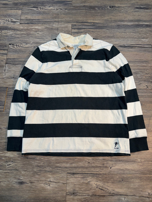 VINTAGE RALPH LAUREN STRIPED RUGBY POLO (L)