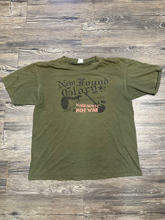 NEW FOUND GLORY GRAPHIC T-SHIRT (MEDIUM)