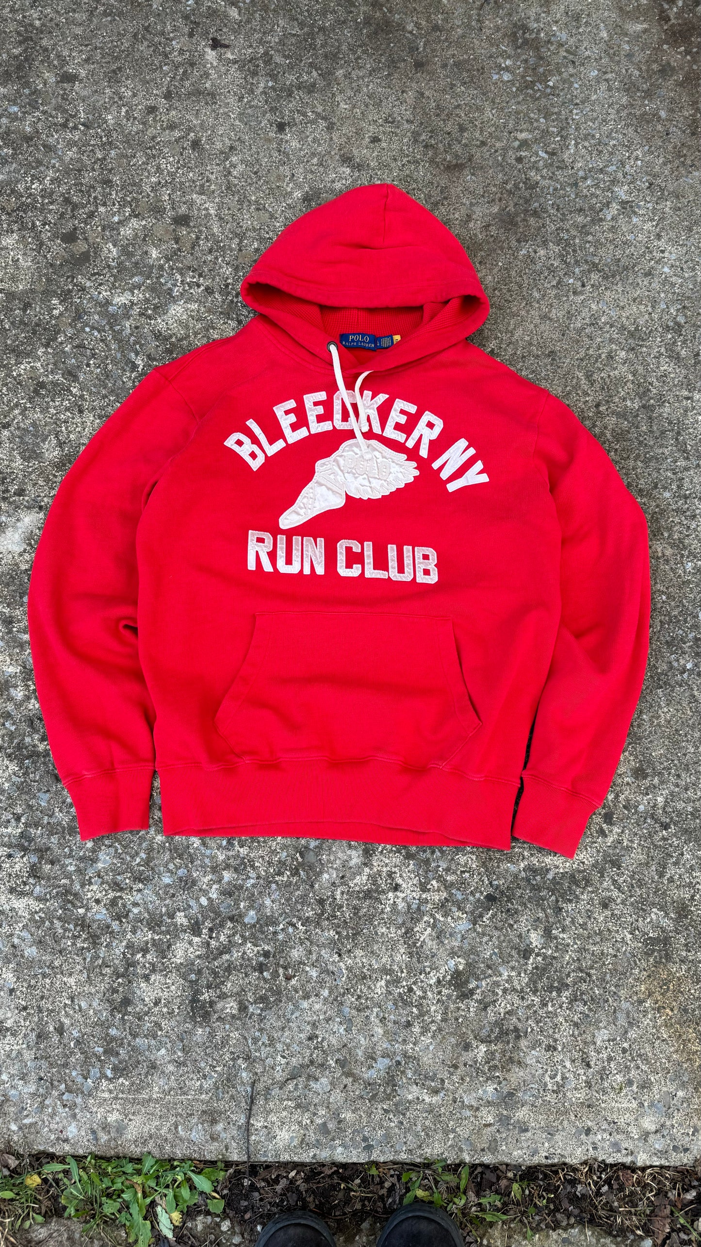 POLO RALPH LAUREN RUN CLUB HOODIE (M)