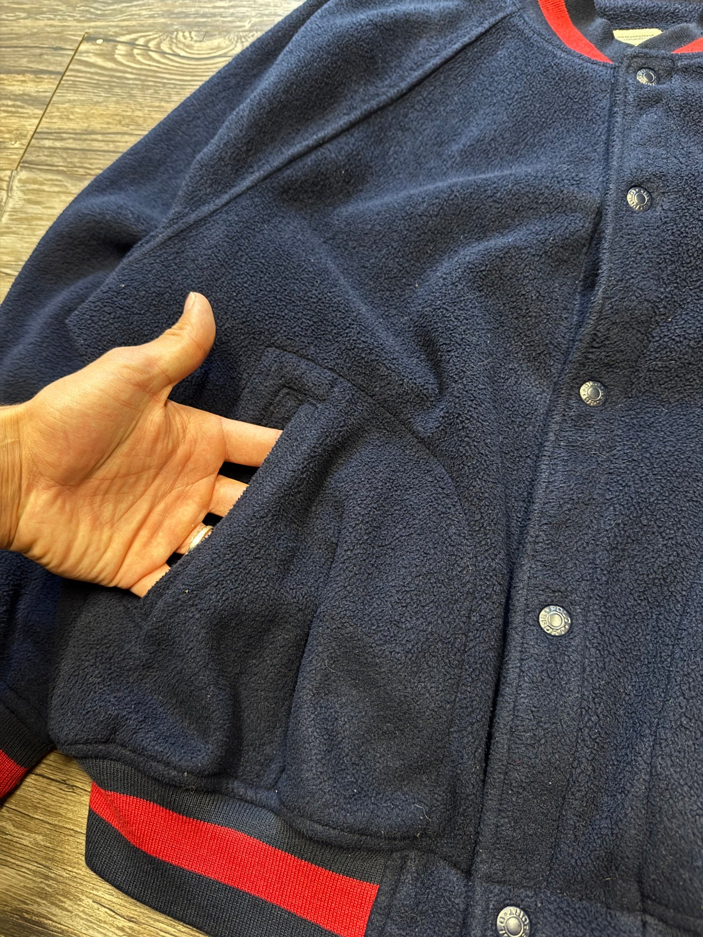 RALPH LAUREN POLO SPORT 1992 VARSITY USA OLYMPICS JACKET (L)