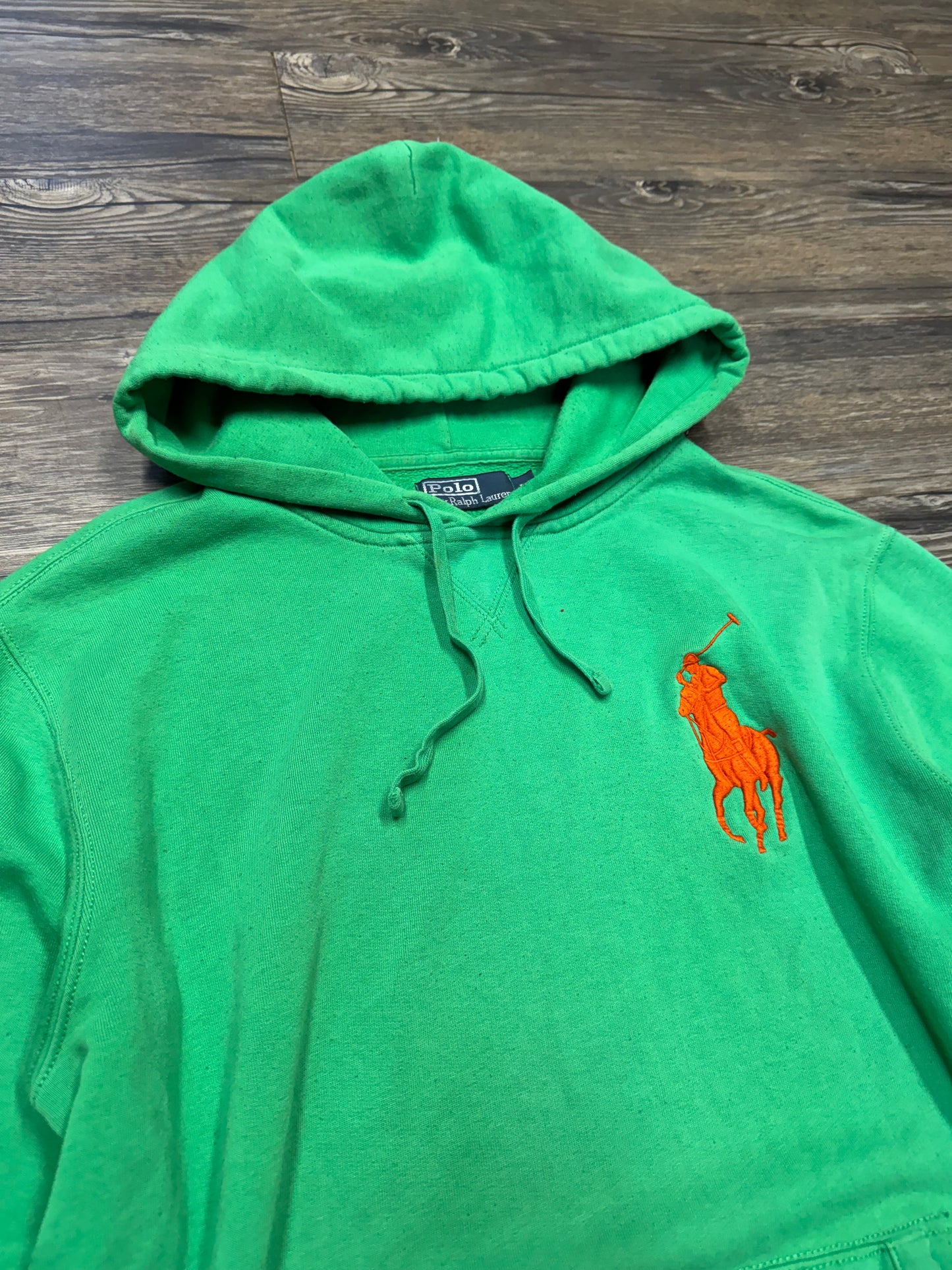 POLO RALPH LAUREN BIG HORSE HOODIE (L)