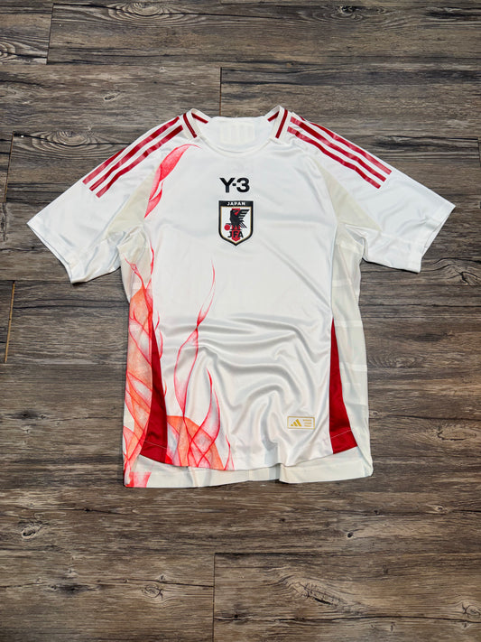 Y3 YOHJI YAMAMOTO JAPAN SOCCER JERSEY (S)
