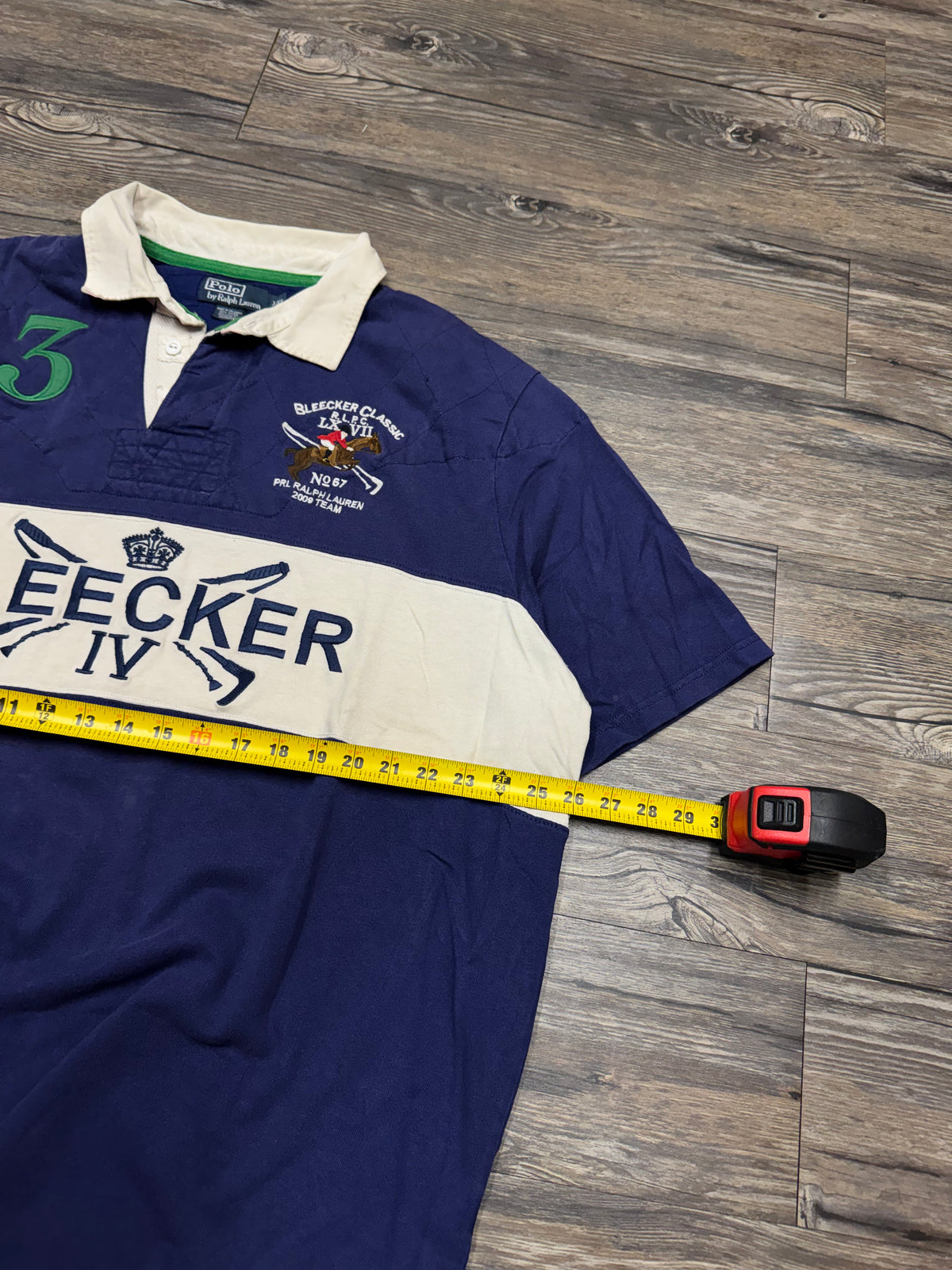 POLO RALPH LAUREN BLEECKER CLUB POLO (XXL)