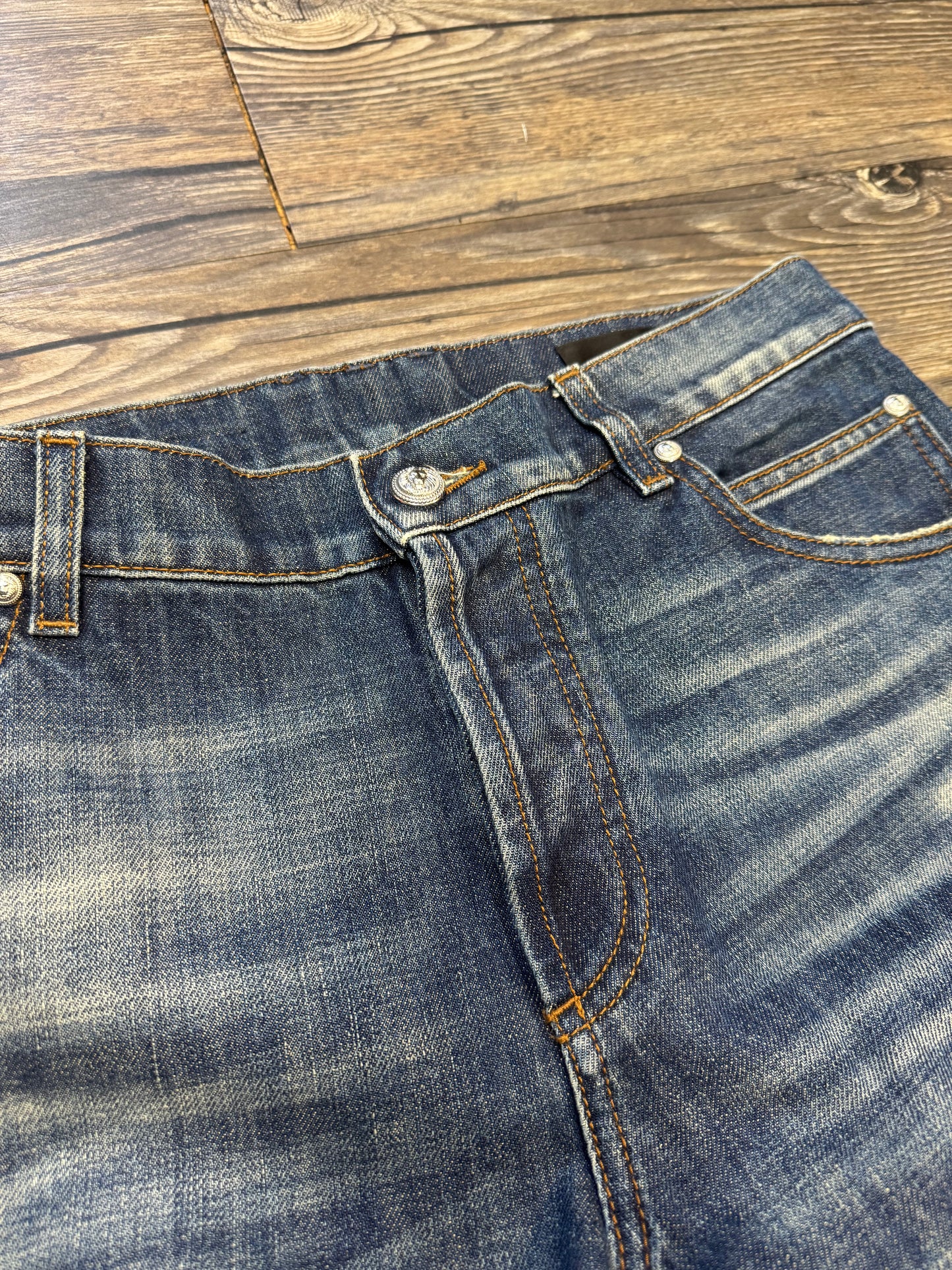 BALMAIN FADED SKINNY JEANS (30)