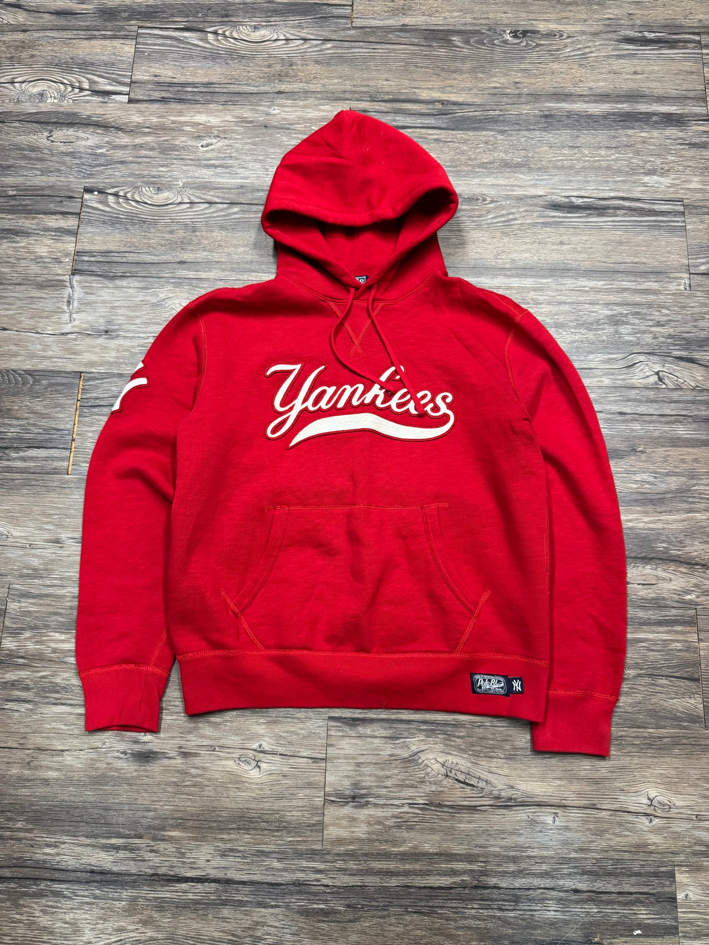 RALPH LAUREN YANKEE PULLOVER HOODIE (S)