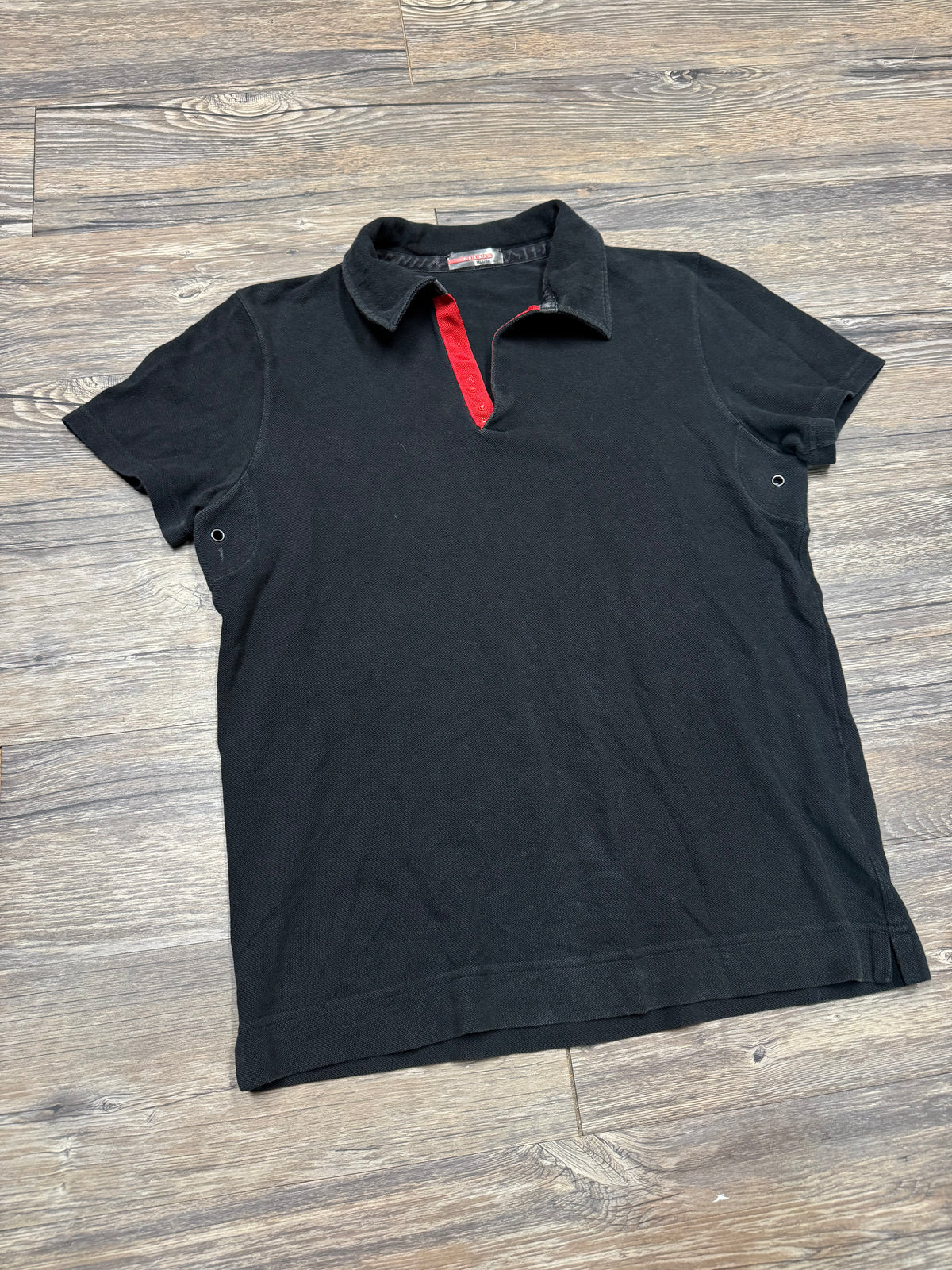 PRADA VINTAGE COLLARED POLO (S)