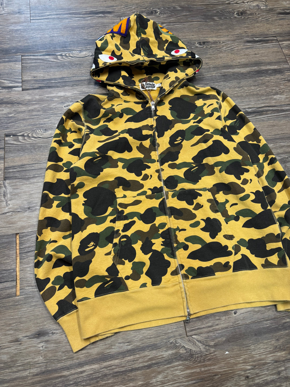 BAPE CLASSIC CAMO FULL ZIP (XL