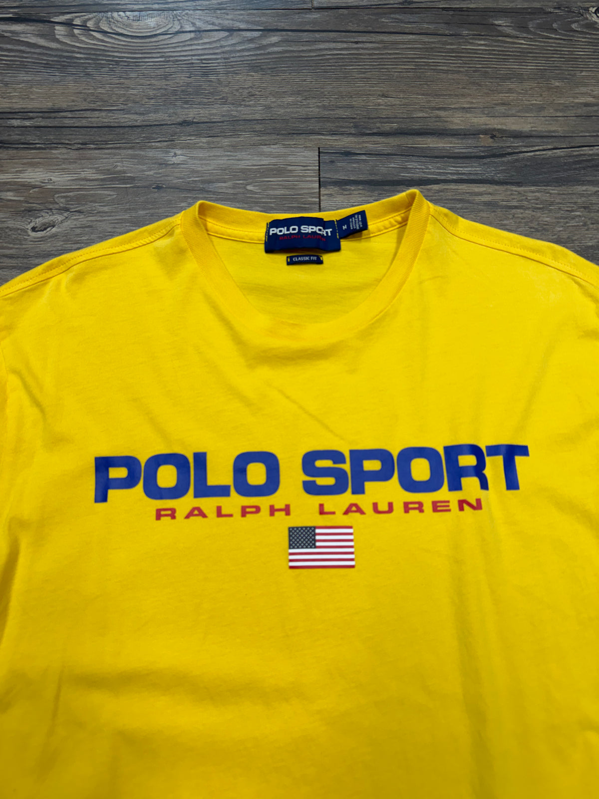 POLO RALPH LAUREN POLO SPORT VINTAGE T-SHIRT (M)